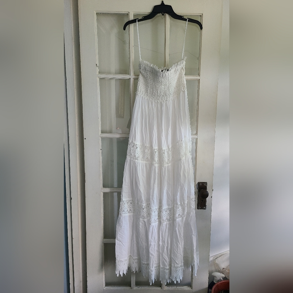 INA white lacey dress